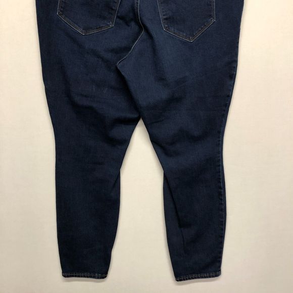 Old Navy Women Mid Rise Pop Icon Skinny Jeans Size 20 Blue Denim B242 -27 - Picture 14 of 15
